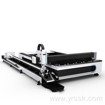 Metal Tube And Plate Fiber Laser Cutting Machine With Rotary Axis
